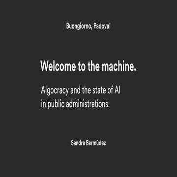 Fair AI - democratic control over algorithms | PDF