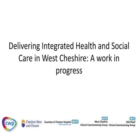 Making Integration Work - Sandra Birnie and Will Ivatt