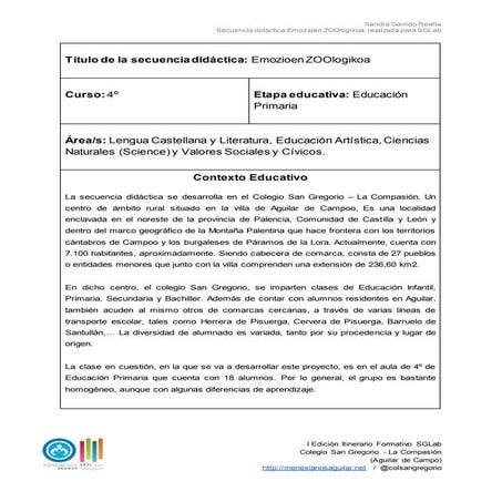 Emozioen ZOOlogikoa_Sandra Garrido Reviilla