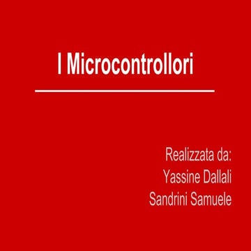 Microcontrollori