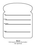 Book report format for junior section