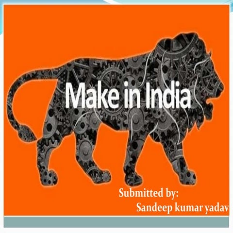 Sandy ppt MAKE IN INDIA