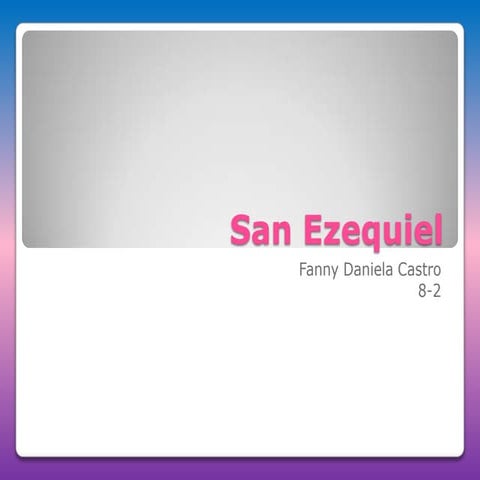 San ezequiel