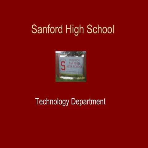 Sanford High School