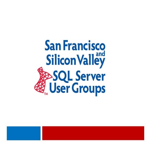 San Francisco SQL Server User Group Meeting Feb 2009