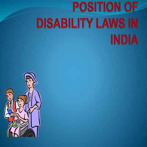 sang disablity laws for the people of india.pptx