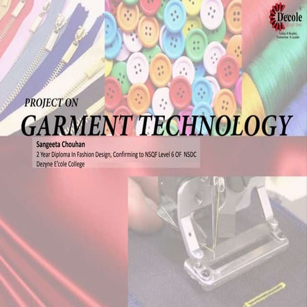 Sangeeta Chouhan ,Fashion Design Student NSQF Level -6