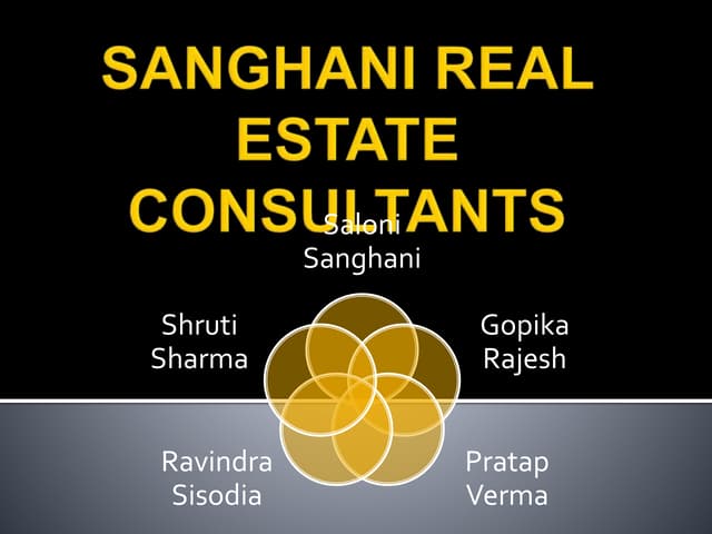 Sanghani real estate consultants