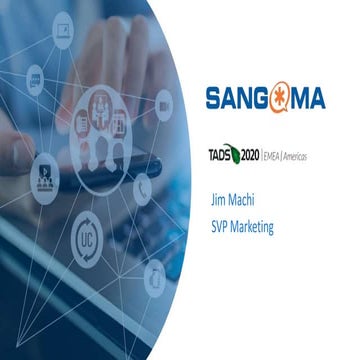 A Random Walk down Communications as a Service Street by Jim Machi, SVP Marke...