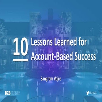 10 Lessons from Account-Based Marketing Success