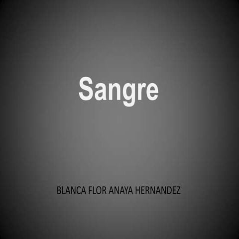Sangre