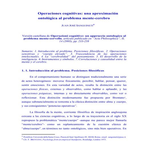 Sanguineti,J.-Operaciones cognitivas: Una aproximación ontológica al problema...