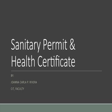 Sanitary Permit ^0 Health Certificate_PPT.pptx
