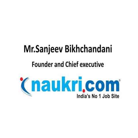 Sanjeev bikhchandani - Personality - Naukri.com