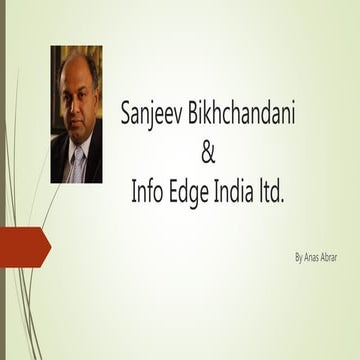 Sanjeev Bikhchandani