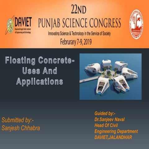 Floating Concrete- Uses and Application