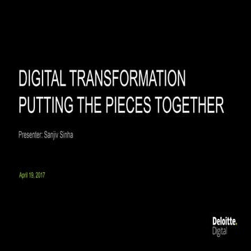 Learning From Driving Digital Transformation at Scale: HP Enterprise and Sub-...