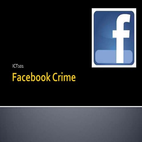 Facebook Crime Brief Research