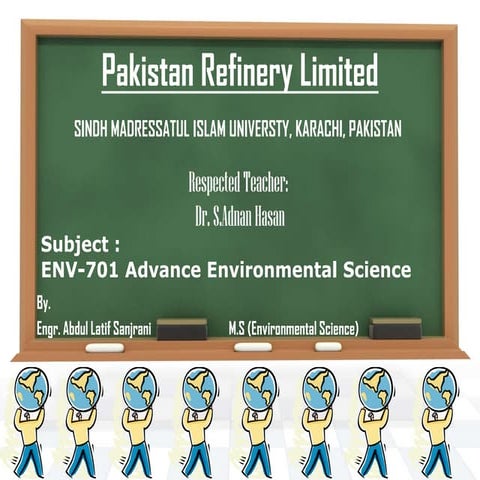Oil Refineries  in Karachi    Sanjrani