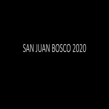 San juan bosco 2020
