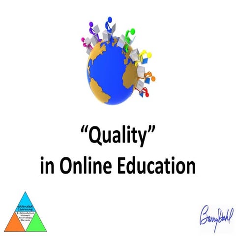 San Juan College - Quality in Online Learning