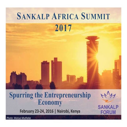 Sankalp africa summit 2017 deck final