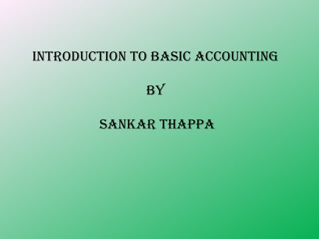 Sankar.presentation1.accountancy