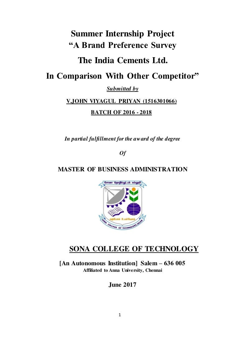 The India Cement Report