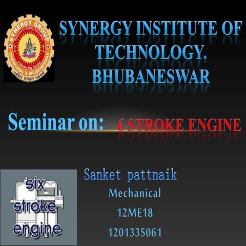 6 stroke engine | PPT