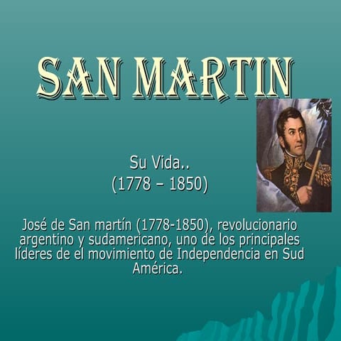 San martin | PPT