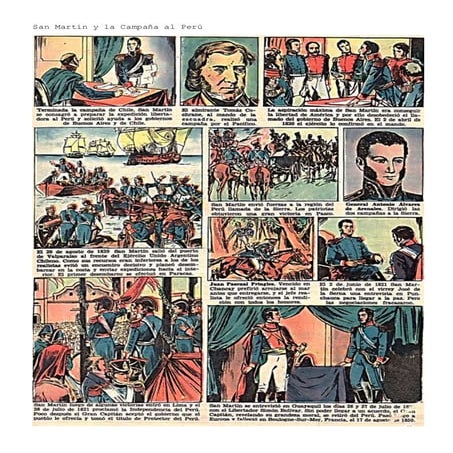 San Martín y la Campaña al Perú