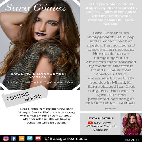 One - Sheet - New Independent Artist | PDF