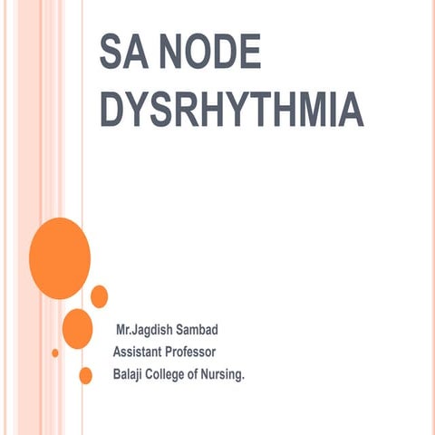 SA Node Dysrhythmia
