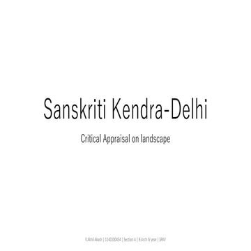 Sanskriti Kendra
