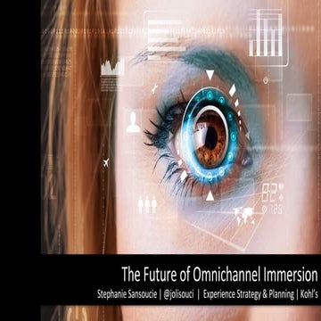 Stephanie Sansoucie, "Future of Omnichannel Immersion"