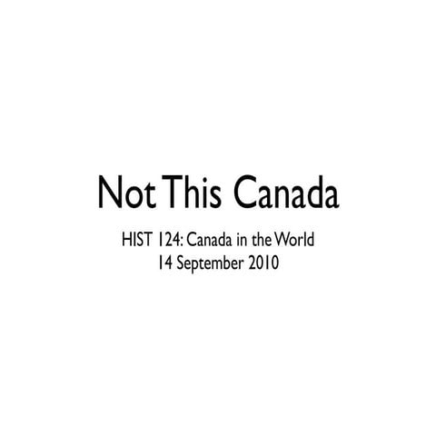 01-Canada in the World