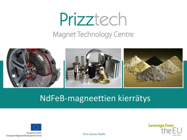 Timo Santa-Nokki - ndfeb-magneettie...