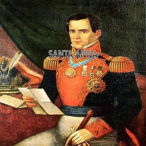Antonio lopez de santa anna | PPTX
