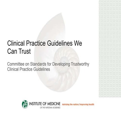 **Santa - Clinical Practice Guidelines We Can Trust