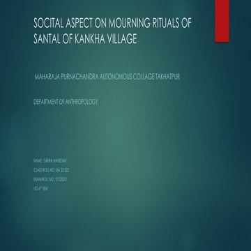 SANTALI RITUALS EDUCATION OF ANTHROPOLOGY.pptx