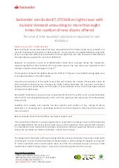 how do i sell my santander shares