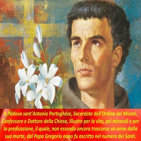 Sant antonio di padova | PPT