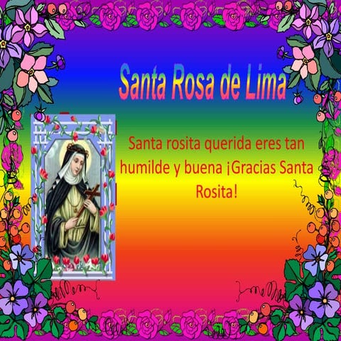 SANTA ROSA DE LIMA | PPTX