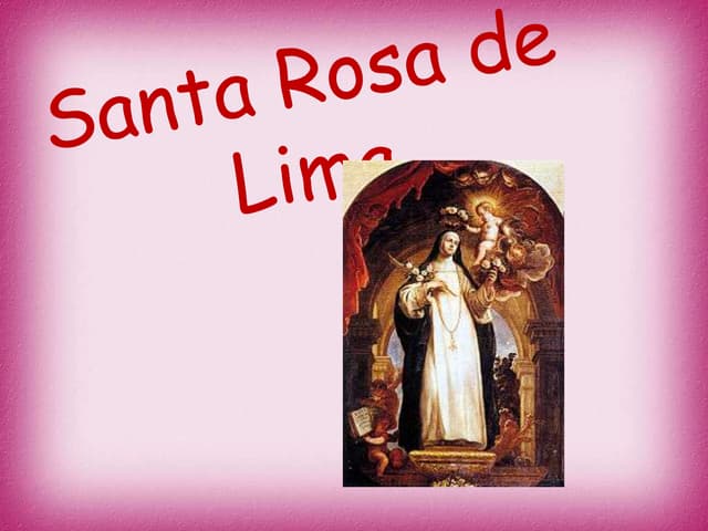 Santa rosa de lima