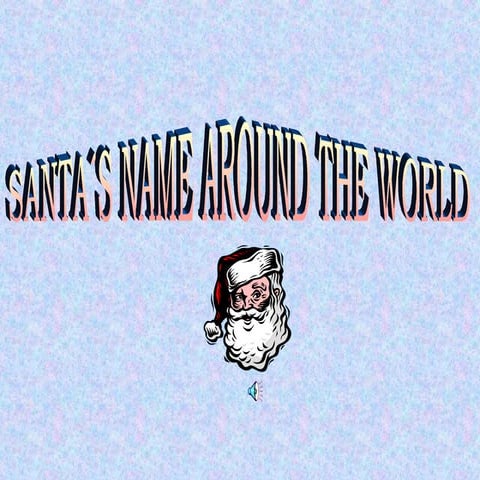 Santa´S Name