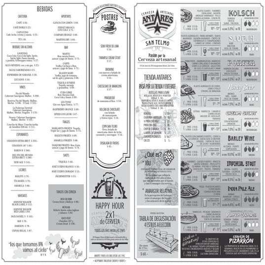 Carta Antares San Telmo - MARZO 2015