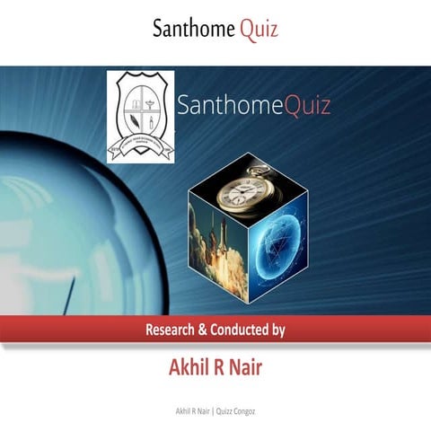 Santhome quiz