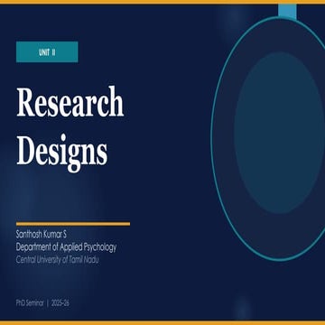 Research Design: Research design and methods – Basic Principles ...