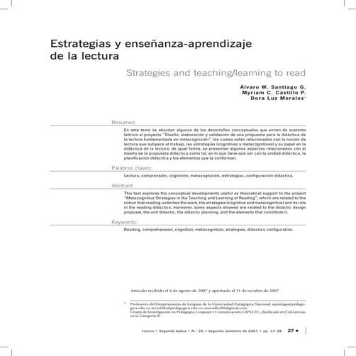 Santiago, castillo y morales