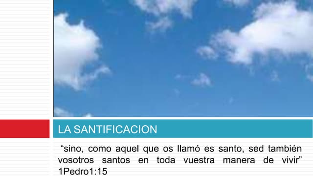 Santificacion